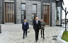 Prezident İlham Əliyev və Birinci xanım Mehriban Əliyeva İsmayıllıda  “DOST EVİ”nin açılışında iştirak ediblər (FOTO) (YENİLƏNİB)