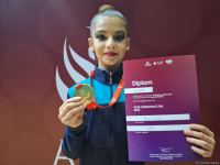 Bədii gimnastika üzrə "Ocaq Sport" klubunun açıq çempionatının qaliblərinin təəssüratları (FOTO)