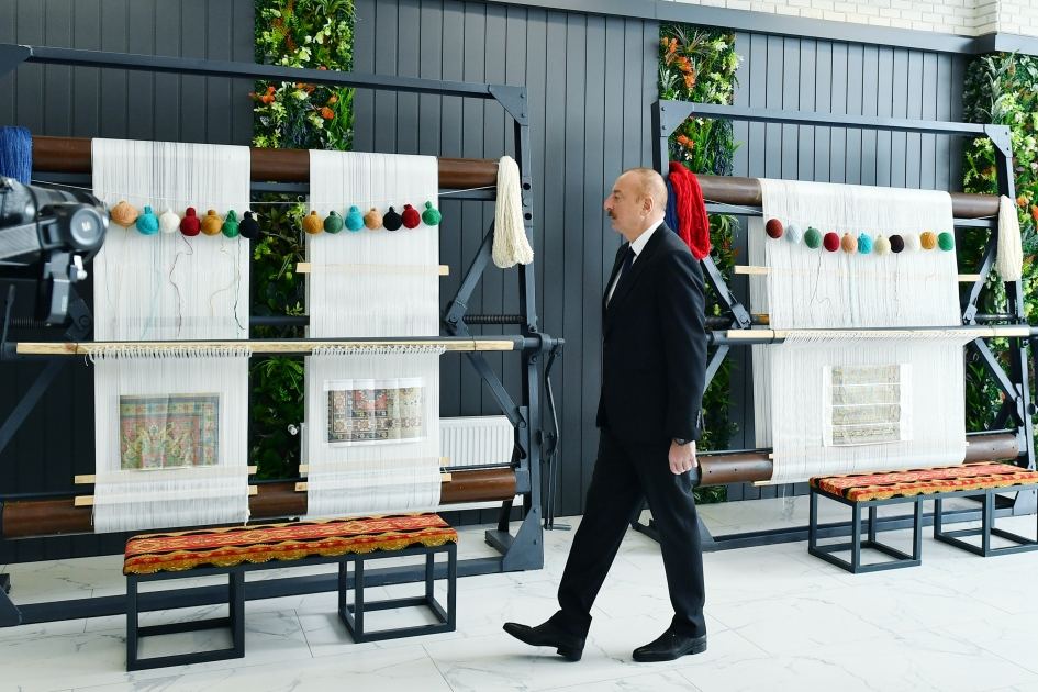 Prezident İlham Əliyev və Birinci xanım Mehriban Əliyeva İsmayıllıda  “DOST EVİ”nin açılışında iştirak ediblər (FOTO) (YENİLƏNİB)