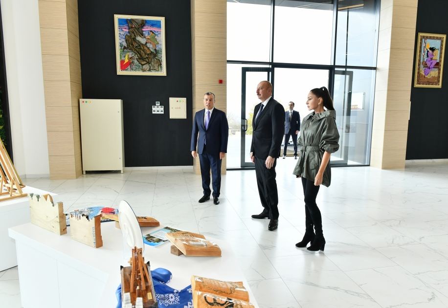 Prezident İlham Əliyev və Birinci xanım Mehriban Əliyeva İsmayıllıda  “DOST EVİ”nin açılışında iştirak ediblər (FOTO) (YENİLƏNİB)