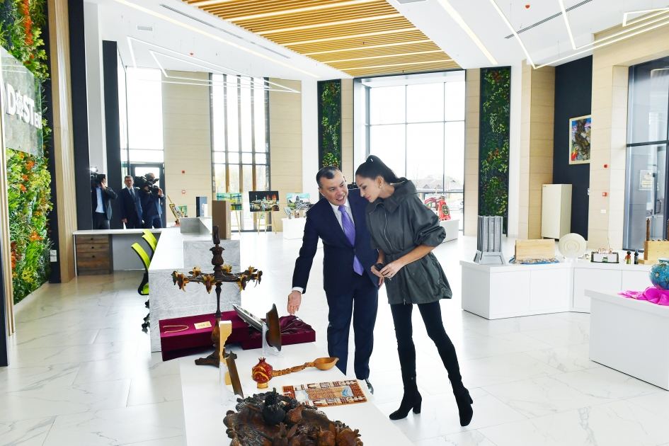 Prezident İlham Əliyev və Birinci xanım Mehriban Əliyeva İsmayıllıda  “DOST EVİ”nin açılışında iştirak ediblər (FOTO) (YENİLƏNİB)