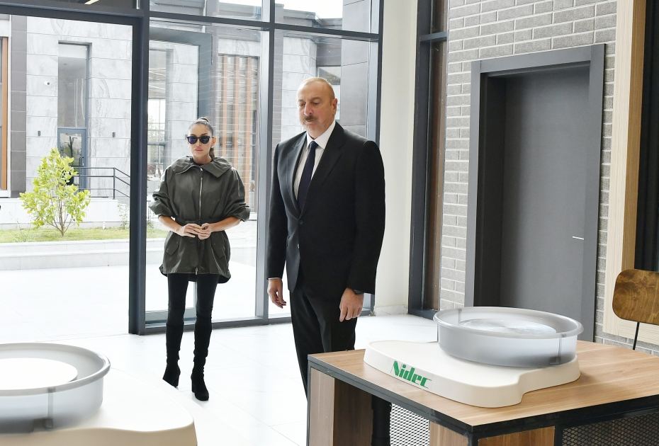 Prezident İlham Əliyev və Birinci xanım Mehriban Əliyeva İsmayıllıda  “DOST EVİ”nin açılışında iştirak ediblər (FOTO) (YENİLƏNİB)