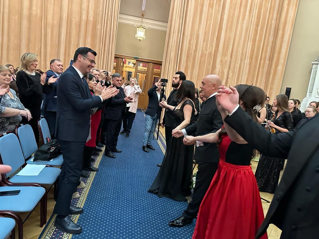 Sankt-Peterburqda Heydər Əliyevin 100 illiyi münasibətilə klassik konsert gecəsi təşkil edilib (FOTO)