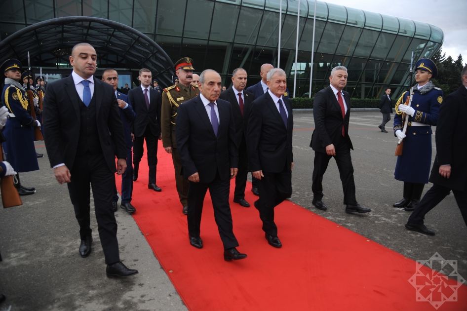 İraq Prezidentinin Azərbaycana rəsmi səfəri başa çatıb (FOTO)