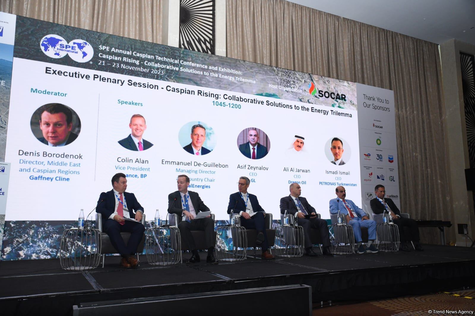 Bakıda "SPE Xəzər Texniki Konfransı" öz işinə başlayıb (FOTO)