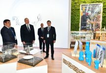 Prezident İlham Əliyev SPECA ölkələrinin sərgisinin açılışında iştirak edib (FOTO) (YENİLƏNİB)