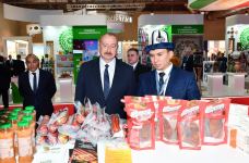 Prezident İlham Əliyev SPECA ölkələrinin sərgisinin açılışında iştirak edib (FOTO) (YENİLƏNİB)