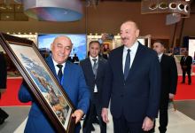 Prezident İlham Əliyev SPECA ölkələrinin sərgisinin açılışında iştirak edib (FOTO) (YENİLƏNİB)