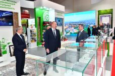 Prezident İlham Əliyev SPECA ölkələrinin sərgisinin açılışında iştirak edib (FOTO) (YENİLƏNİB)