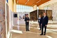 Prezident İlham Əliyev SPECA ölkələrinin sərgisinin açılışında iştirak edib (FOTO) (YENİLƏNİB)