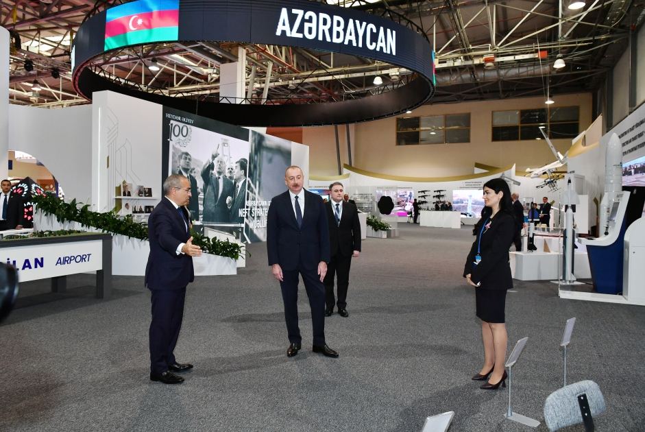 Prezident İlham Əliyev SPECA ölkələrinin sərgisinin açılışında iştirak edib (FOTO) (YENİLƏNİB)