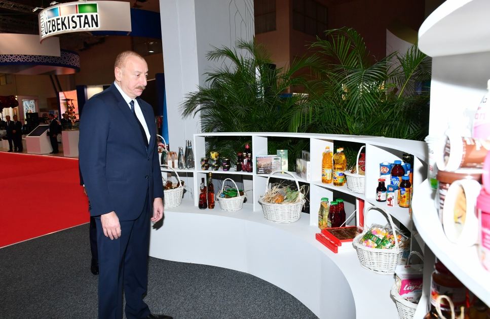 Prezident İlham Əliyev SPECA ölkələrinin sərgisinin açılışında iştirak edib (FOTO) (YENİLƏNİB)