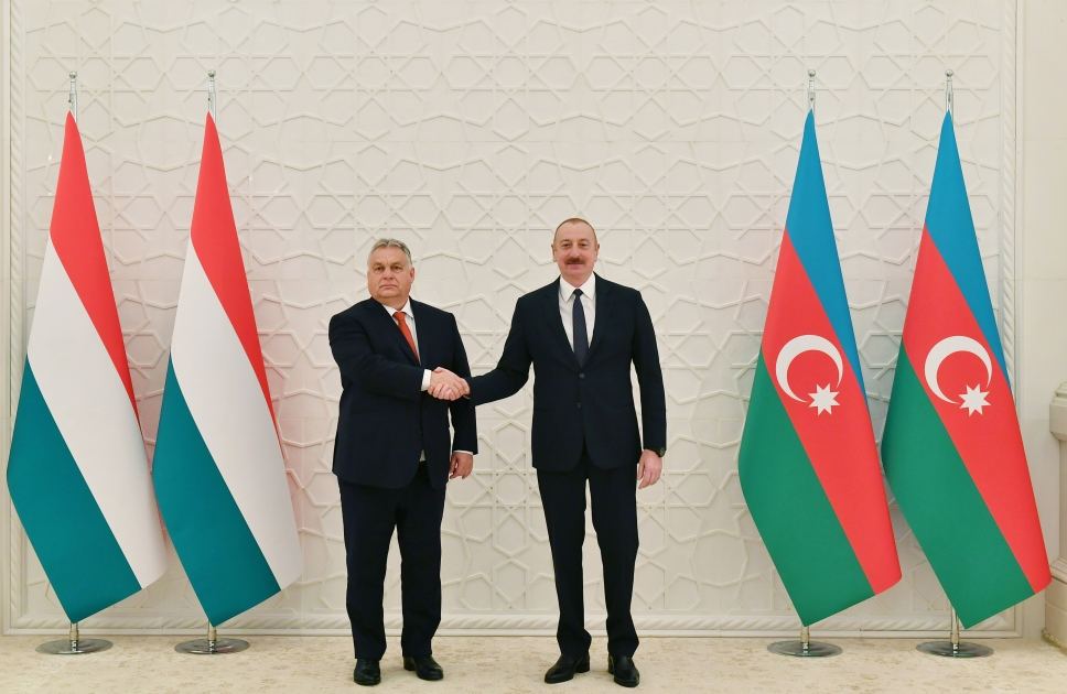 Prezident İlham Əliyev Macarıstanın Baş naziri ilə görüşüb (FOTO/VİDEO) (YENİLƏNİB)