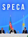 Prezident İlham Əliyev Bakıda keçirilən SPECA-nın Zirvə görüşündə iştirak edib (VİDEO) (FOTO) (YENİLƏNİB)