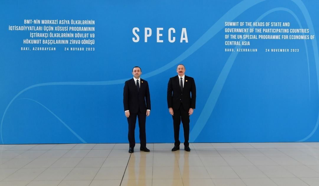 Prezident İlham Əliyev Bakıda keçirilən SPECA-nın Zirvə görüşündə iştirak edib (VİDEO) (FOTO) (YENİLƏNİB)