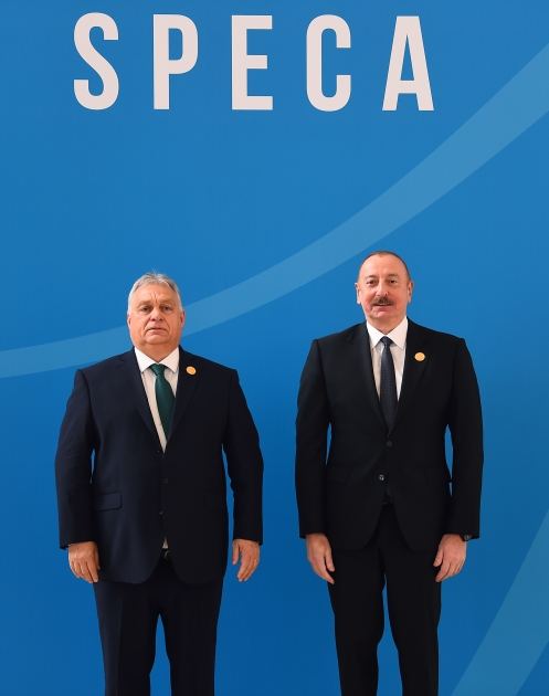 Prezident İlham Əliyev Bakıda keçirilən SPECA-nın Zirvə görüşündə iştirak edib (VİDEO) (FOTO) (YENİLƏNİB)