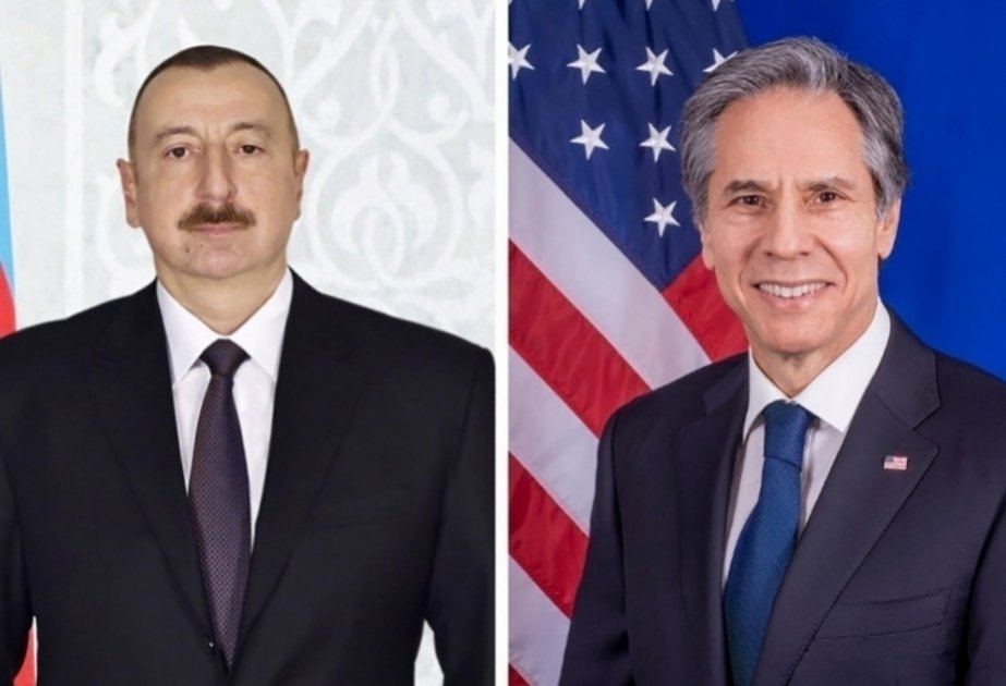 Antoni Blinken Prezident İlham Əliyevə zəng edib