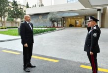 Prezident İlham Əliyev Dövlət Təhlükəsizliyi Xidmətinin yeni inzibati binalarının açılışında iştirak edib (FOTO/VİDEO)