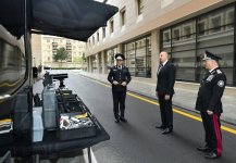 Prezident İlham Əliyev Dövlət Təhlükəsizliyi Xidmətinin yeni inzibati binalarının açılışında iştirak edib (FOTO/VİDEO)