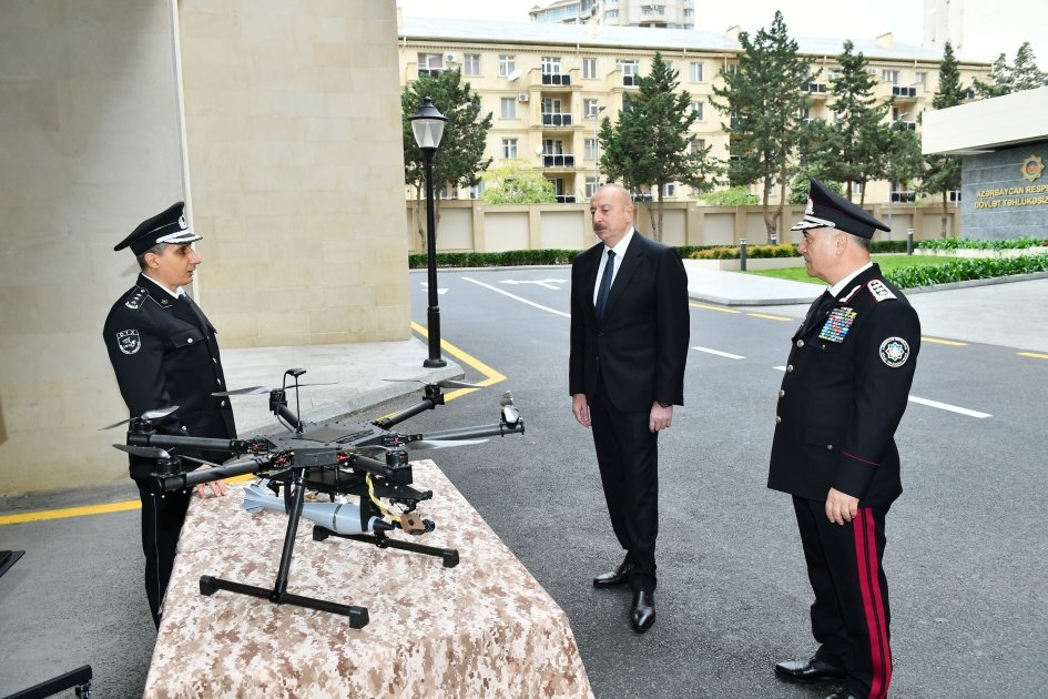 Prezident İlham Əliyev Dövlət Təhlükəsizliyi Xidmətinin yeni inzibati binalarının açılışında iştirak edib (FOTO/VİDEO)