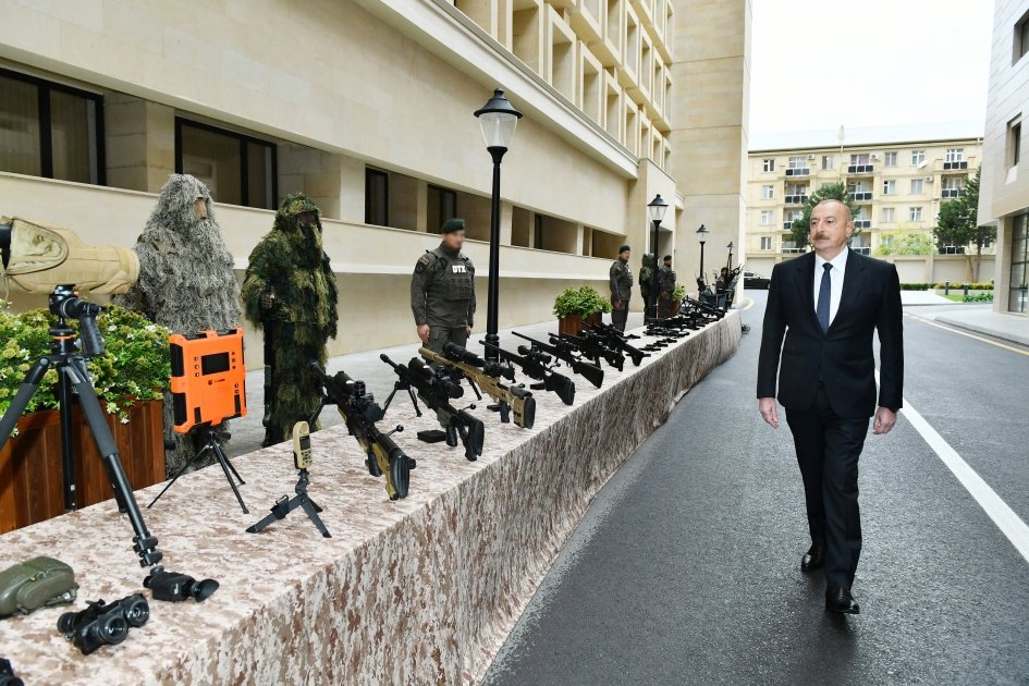 Prezident İlham Əliyev Dövlət Təhlükəsizliyi Xidmətinin yeni inzibati binalarının açılışında iştirak edib (FOTO/VİDEO)