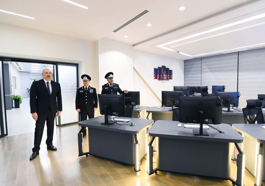 Prezident İlham Əliyev Dövlət Təhlükəsizliyi Xidmətinin yeni inzibati binalarının açılışında iştirak edib (FOTO/VİDEO)