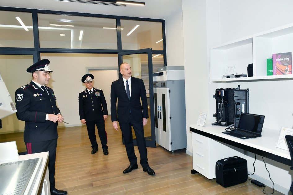 Prezident İlham Əliyev Dövlət Təhlükəsizliyi Xidmətinin yeni inzibati binalarının açılışında iştirak edib (FOTO/VİDEO)