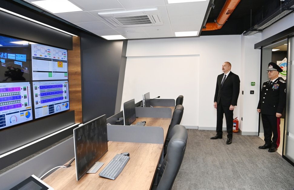 Prezident İlham Əliyev Dövlət Təhlükəsizliyi Xidmətinin yeni inzibati binalarının açılışında iştirak edib (FOTO/VİDEO)