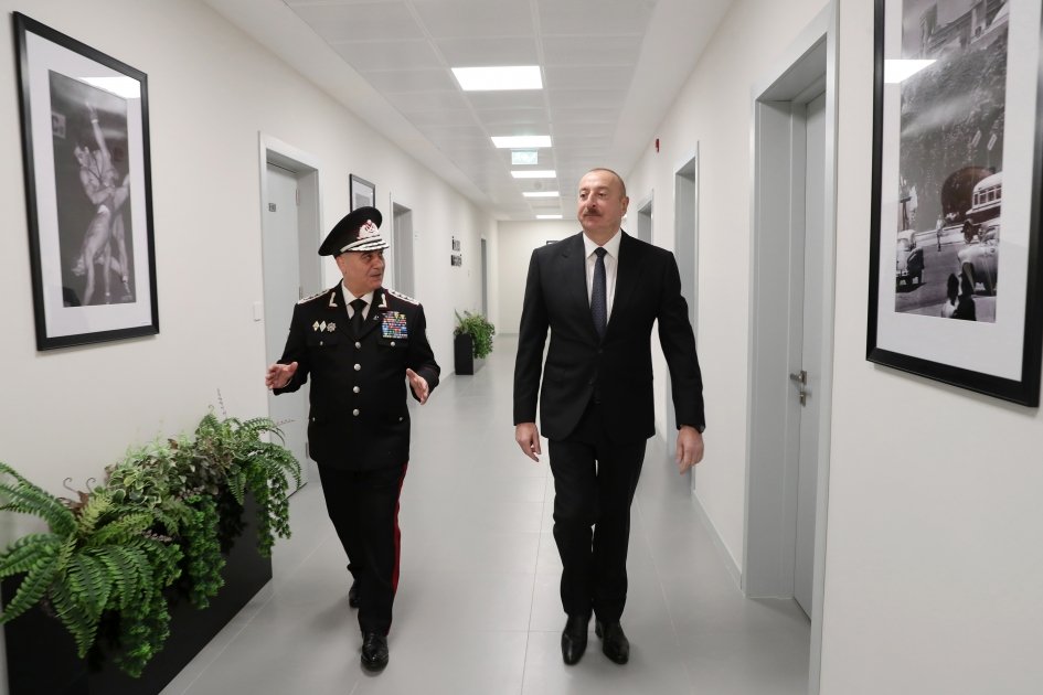Prezident İlham Əliyev Dövlət Təhlükəsizliyi Xidmətinin yeni inzibati binalarının açılışında iştirak edib (FOTO/VİDEO)