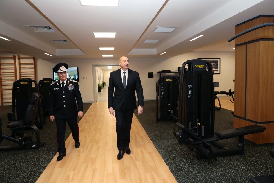 Prezident İlham Əliyev Dövlət Təhlükəsizliyi Xidmətinin yeni inzibati binalarının açılışında iştirak edib (FOTO/VİDEO)