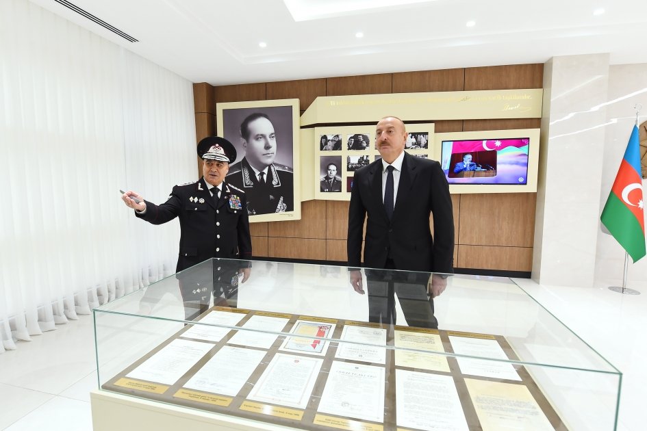 Prezident İlham Əliyev Dövlət Təhlükəsizliyi Xidmətinin yeni inzibati binalarının açılışında iştirak edib (FOTO/VİDEO)