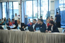Kişi və qadın idman gimnastikası üzrə Azərbaycan çempionatları və Bakı birinciliyinin yarışlarına start verilib (FOTO)