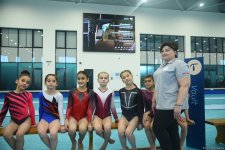 Kişi və qadın idman gimnastikası üzrə Azərbaycan çempionatları və Bakı birinciliyinin yarışlarına start verilib (FOTO)