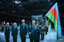 Bakıda keçirilən hərbçilər arasında güləş üzrə dünya çempionatınin bağlanış mərasimi kecirilib (FOTO)