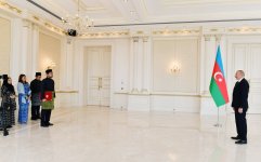 Prezident İlham Əliyev Malayziyanın Azərbaycanda yeni təyin olunmuş səfirinin etimadnaməsini qəbul edib (FOTO/VİDEO) (YENİLƏNİB)