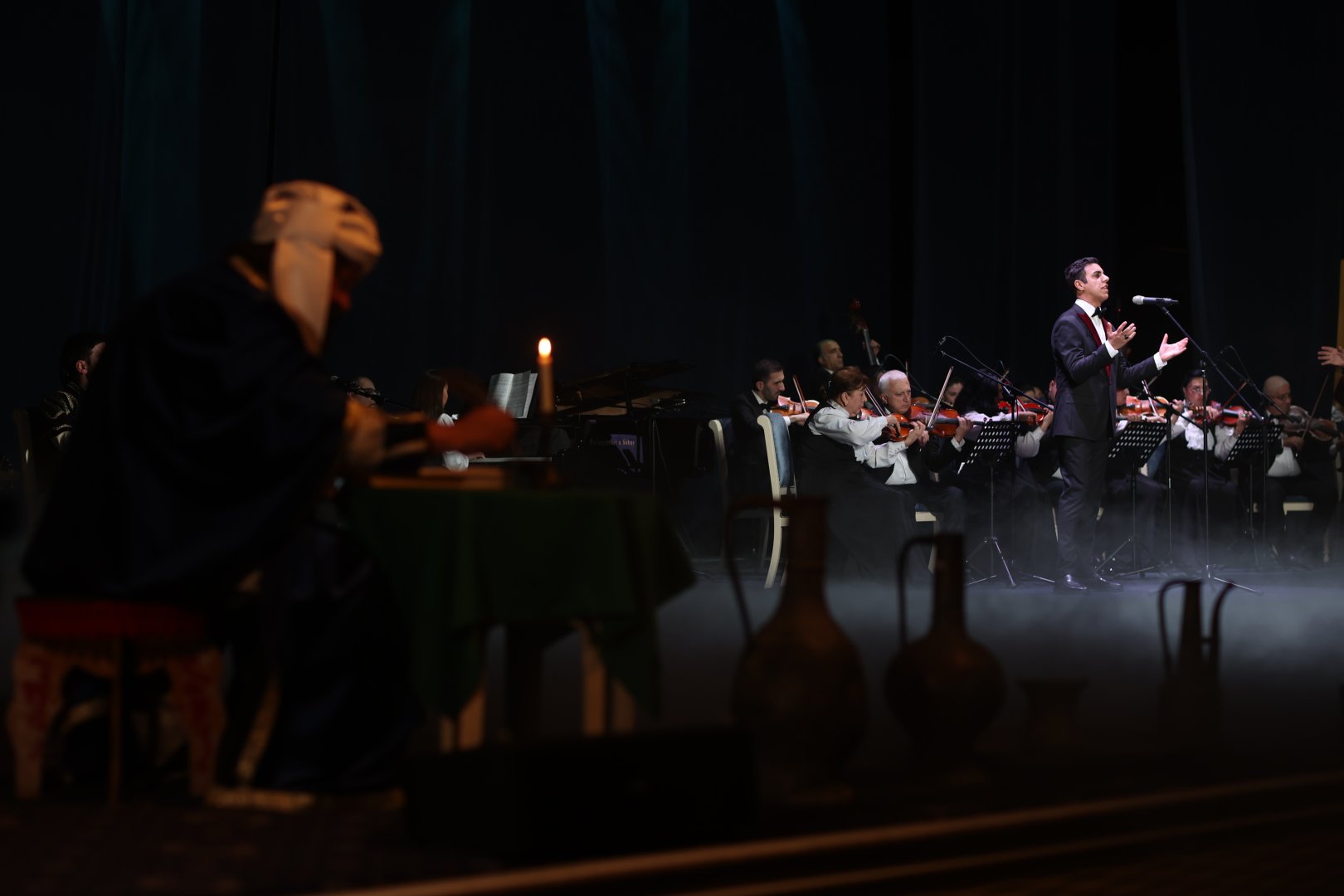 Gəncə Dövlət Filarmoniyasında ilk layihə təqdim olundu (FOTO/VİDEO)