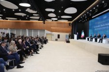 Xarici ekspertlərin iştirakı ilə Zəngilanda panel müzakirə keçirilib (FOTO)