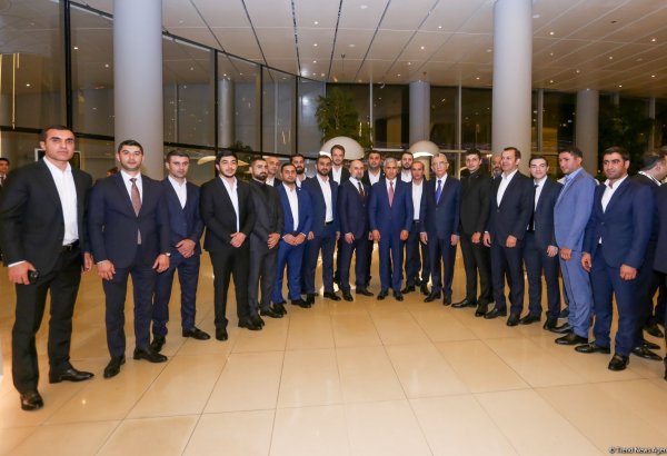 Bakıda FIA həftəsi qonaqlarının qarşılanma tədbiri keçirilib (FOTO)