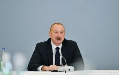 Prezident İlham Əliyev “Qarabağ: 30 ildən sonra evə dönüş. Nailiyyətlər və çətinliklər” Forumunda iştirak edib (FOTO/VİDEO) (YENİLƏNİB-2)