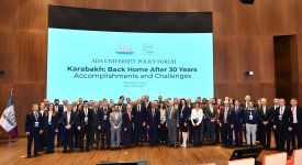 Prezident İlham Əliyev “Qarabağ: 30 ildən sonra evə dönüş. Nailiyyətlər və çətinliklər” Forumunda iştirak edib (FOTO/VİDEO) (YENİLƏNİB-2)