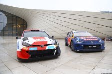 FIA-nın tədbirləri çərçivəsində Bakıda idman avtomobillərinin sərgisi olub (FOTO/VİDEO)