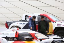 FIA-nın tədbirləri çərçivəsində Bakıda idman avtomobillərinin sərgisi olub (FOTO/VİDEO)