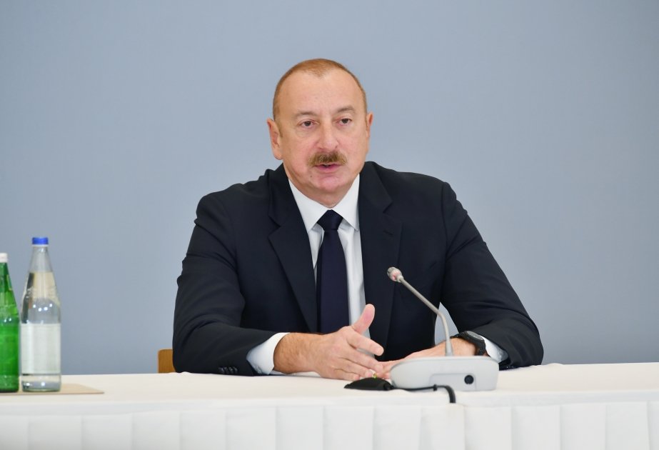 Prezident İlham Əliyev ADA-da keçirilən forumda Özbəkistanın ölkəmizə qardaş dəstəyindən danışıb