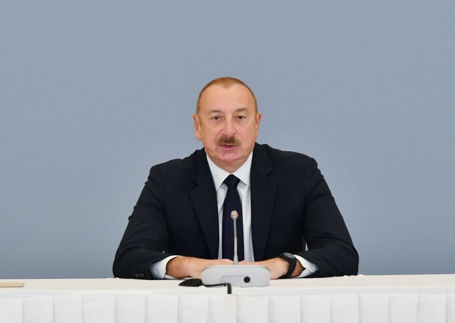 Prezident İlham Əliyev Qarabağda erməni sakinlər üçün yaradılan şəraitdən danışıb
