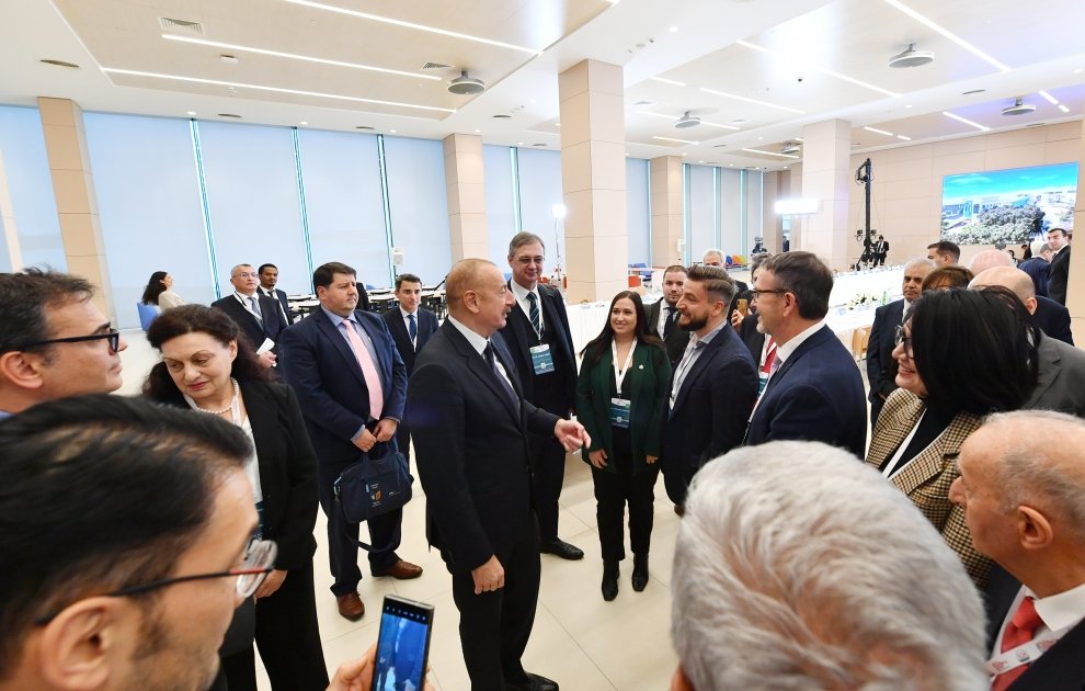 Prezident İlham Əliyev “Qarabağ: 30 ildən sonra evə dönüş. Nailiyyətlər və çətinliklər” Forumunda iştirak edib (FOTO/VİDEO) (YENİLƏNİB-2)
