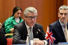 Bakıda Azərbaycanla Böyük Britaniya arasında iqtisadi əməkdaşlıq üzrə Birgə Hökumətlərarası Komissiyanın 6-cı iclası keçirilir (FOTO)