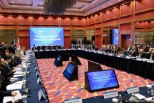 Bakıda Azərbaycanla Böyük Britaniya arasında iqtisadi əməkdaşlıq üzrə Birgə Hökumətlərarası Komissiyanın 6-cı iclası keçirilir (FOTO)