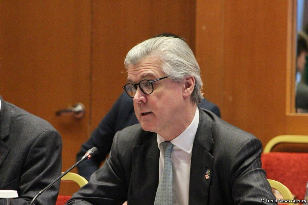 Bakıda Azərbaycanla Böyük Britaniya arasında iqtisadi əməkdaşlıq üzrə Birgə Hökumətlərarası Komissiyanın 6-cı iclası keçirilir (FOTO)