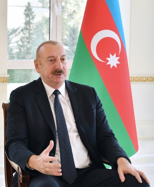 Prezident İlham Əliyev “Euronews” televiziyasına müsahibə verib (FOTO/VİDEO) (YENİLƏNİB)