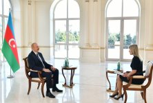 Prezident İlham Əliyev “Euronews” televiziyasına müsahibə verib (FOTO/VİDEO) (YENİLƏNİB)